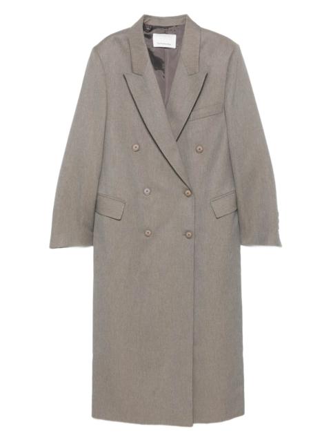 The Frankie Shop double-breasted peak-lapel coat