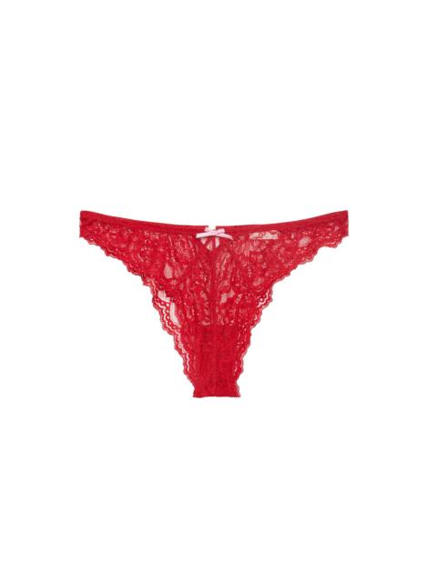 Fleur du Mal Bianca Lace Cheeky
