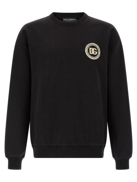Dolce & Gabbana Dolce & Gabbana Men 'Dg' Patch Sweatshirt