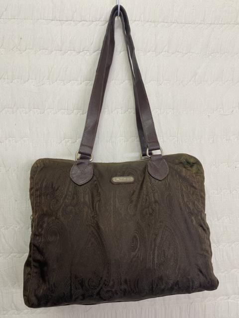 Other Designers Vintage - ETRO TOTE BAG ZIPPER PAISLEY