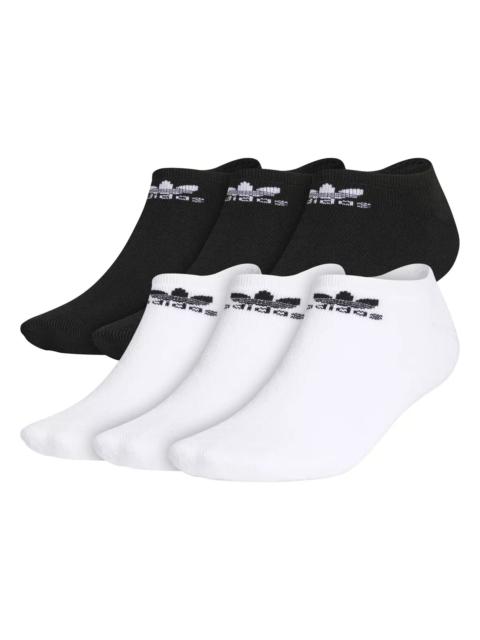 adidas Originals Men's Trefoil No-Show Socks-6PK