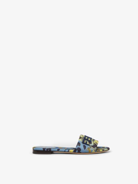 FENDI Fendi Slides Sandals In Silk