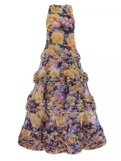 Zimmermann LUNA RUFFLE MAXI DRESS