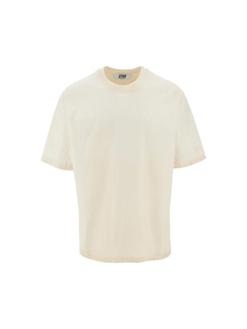 Golden Goose Golden Goose Vintage Effect T-shirt White Men