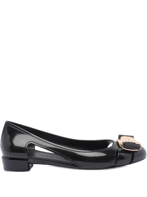 FERRAGAMO Ferragamo 30mm Leather Ballet Flats
