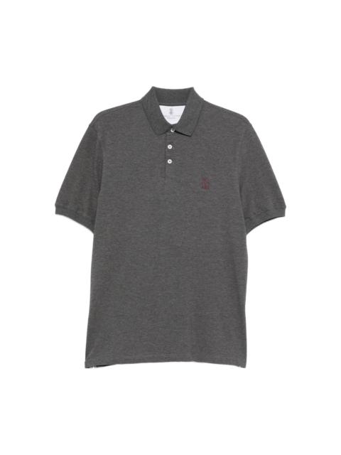 Brunello Cucinelli Brunello Cucinelli Grey Polo Shirts Men
