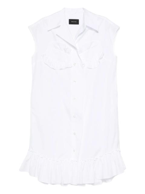 Simone Rocha ruffled-details sleeveless blouse