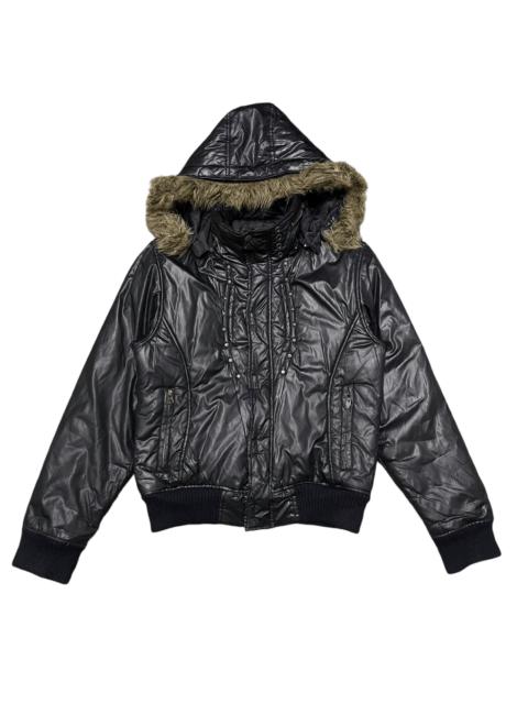 Other Designers Vtg Growth In The Attic Fur Puffer Jacket ifsixwasnine lgb