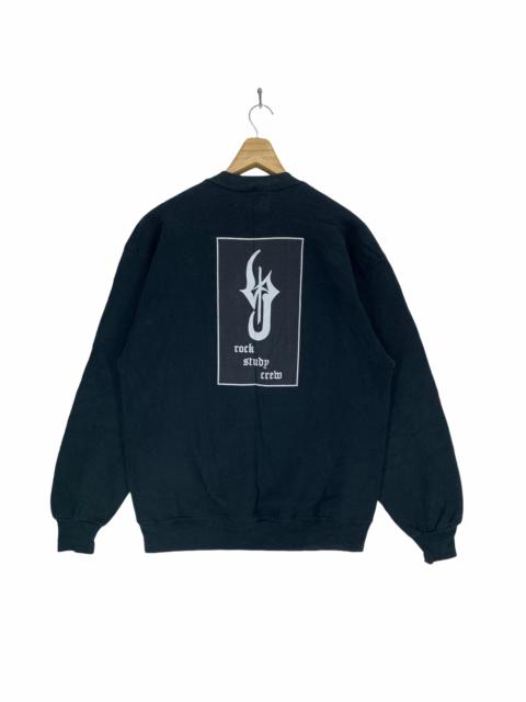 Other Designers Vintage - Rare❗ Vintage Rock Study Crew Big Logo Sweatshirts #2948-46