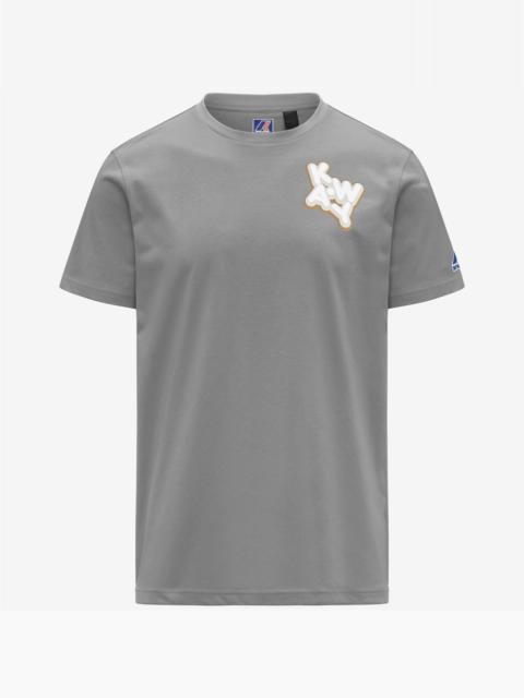 K-WAY LEONIDE SCATTERED LETTERING