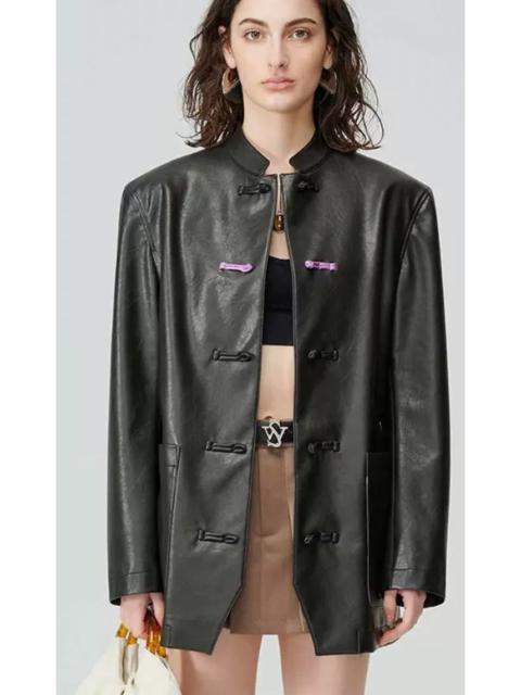 Other Designers Self Who open collar east jacket size S