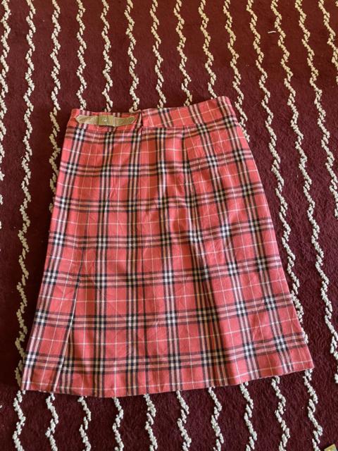 Burberry checkered design