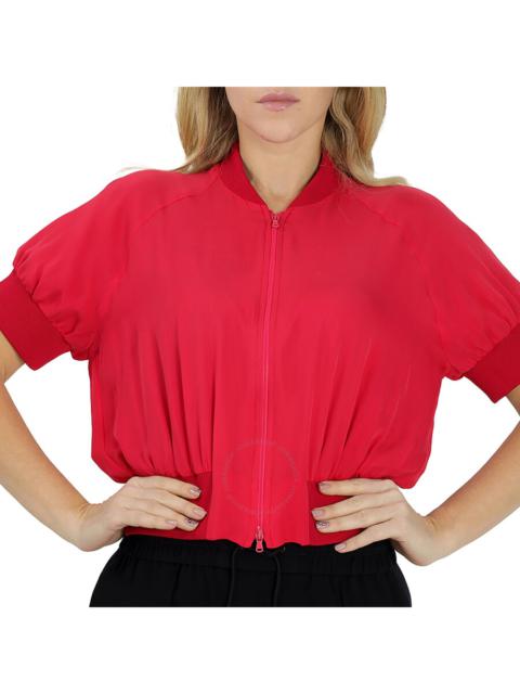 EMPORIO ARMANI Armani Ladies Blouson Red Zip Jacket