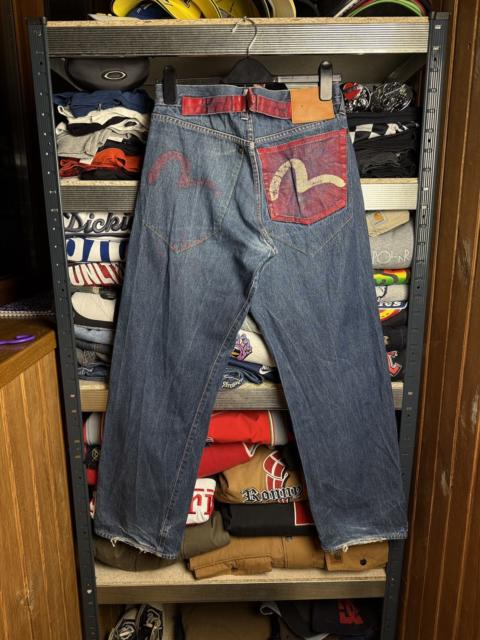 Other Designers Vintage Evisu Belt Pants Japan