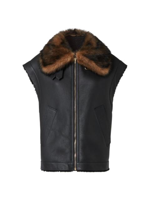 FENDI Fendi Women Aviator Shearling Vest