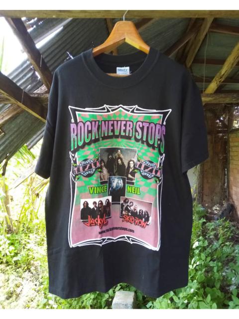 Other Designers Vintage Tesla Skidrow Jackyl Vince Rock Never Stop 2002