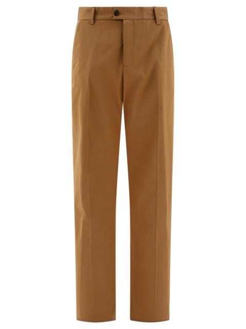 Alexander McQueen Alexander Mcqueen Men Tailored Trousers With Back Logo