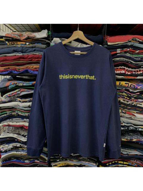Other Designers Thisisneverthat - 🔥BEST OFFER🔥 THISISNEVERTHAT L/S