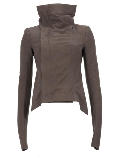 Rick Owens TEMPLE NASKA BIKER LEATHER JACKET