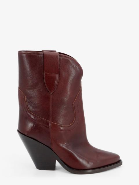 Isabel Marant Isabel Marant Leyane Leather Boots Brown