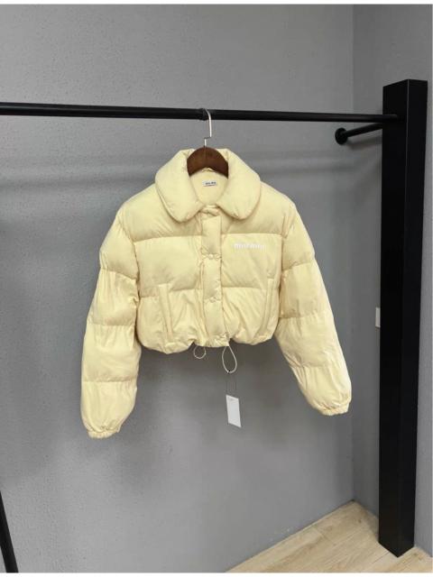 Miu Miu Miu Miu Cropped Down Jacket