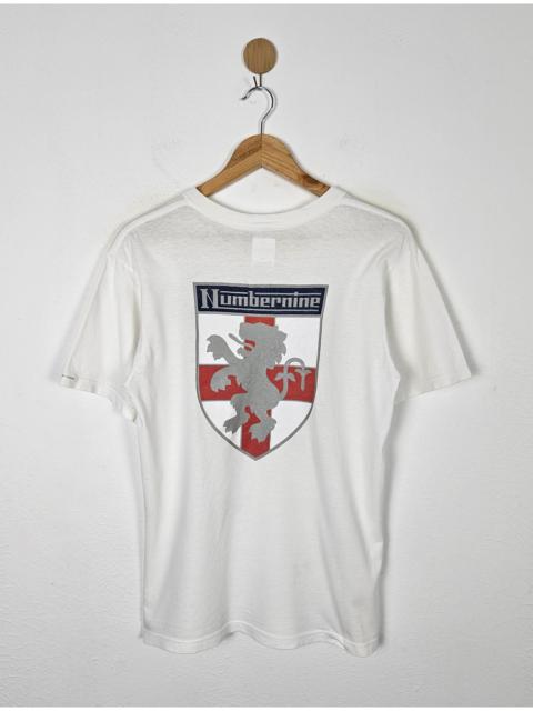 NUMBER (N)INE Number Nine Lambretta Lion Emblem shirt