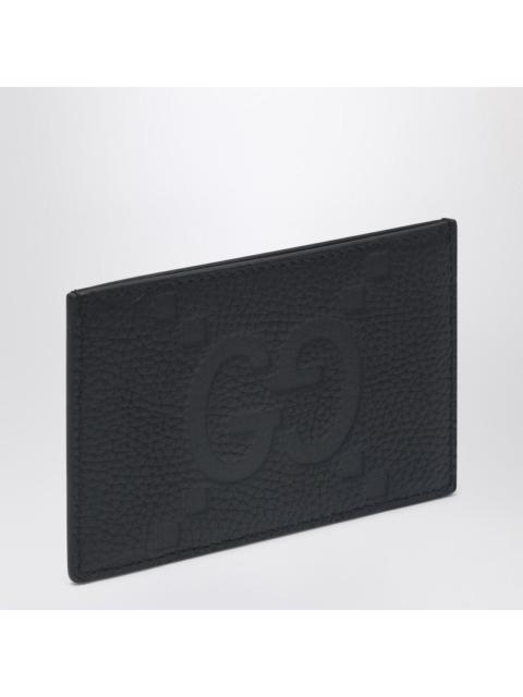 Gucci Card Holder With Large Gg Black Men