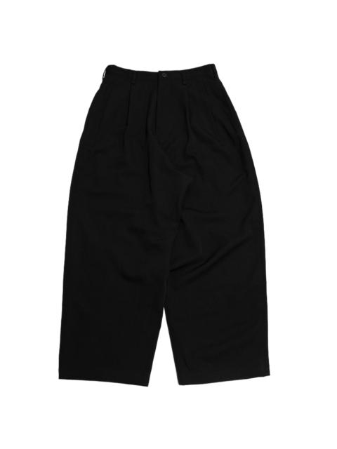 Yohji Yamamoto Y's Yohji Yamamoto Wide Pleated Wool Trousers