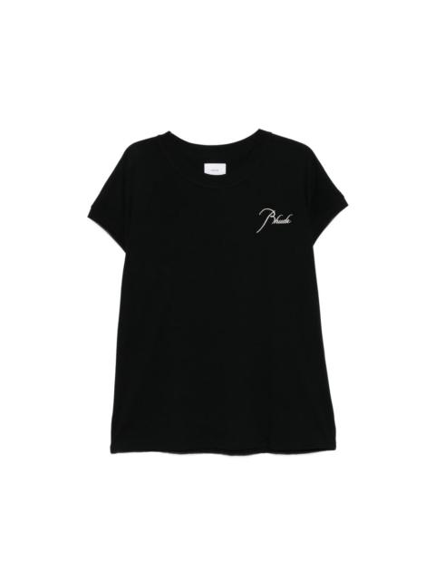 Rhude Rhude Black T-Shirts & Vests - T-Shirts Men
