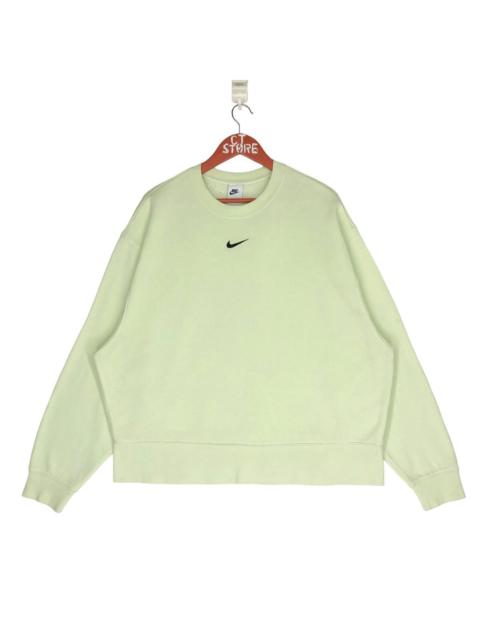 Nike Centre Swoosh Crewneck Sweatshirts Mint Green