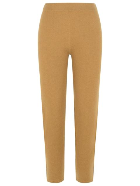 Max Mara Max Mara Beige Cashmere Blend Trousers