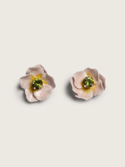 Simone Rocha Blooming Poppy Earrings
