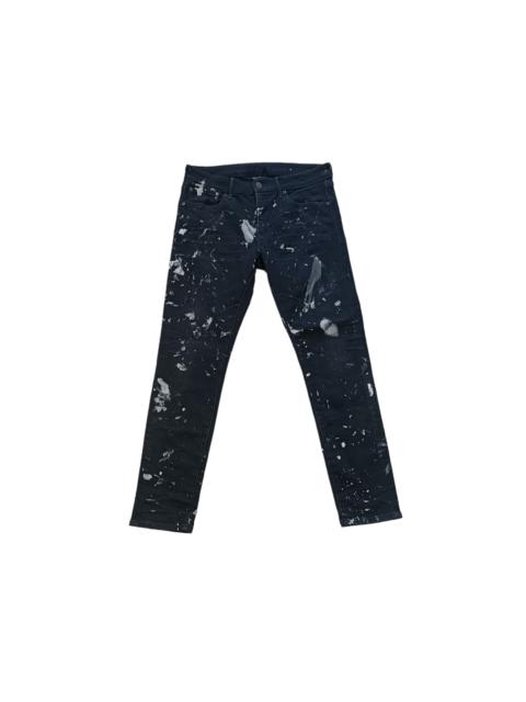 Other Designers American Eagle Outfitters - 🔥AMERICAN EAGLE Next Level Hand Painted Stretch Denim