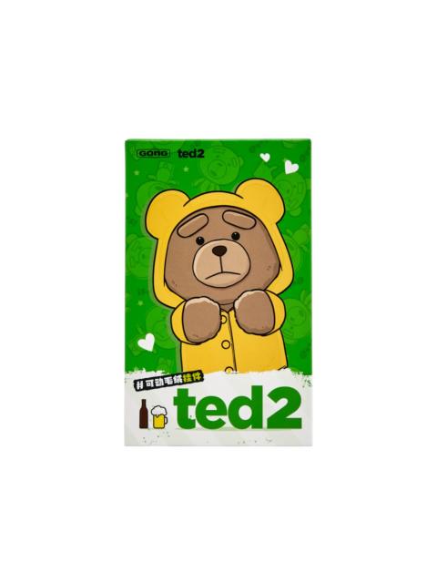 POP MART Pop Mart Pop Mart Ted2 Teddy Bear Action Plush Pendant Series Single Blind Box