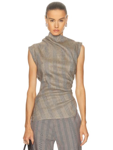 JADE CROPPER Asymmetric Top