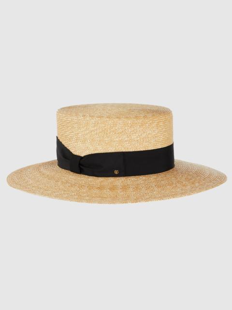 GUCCI Straw boater hat