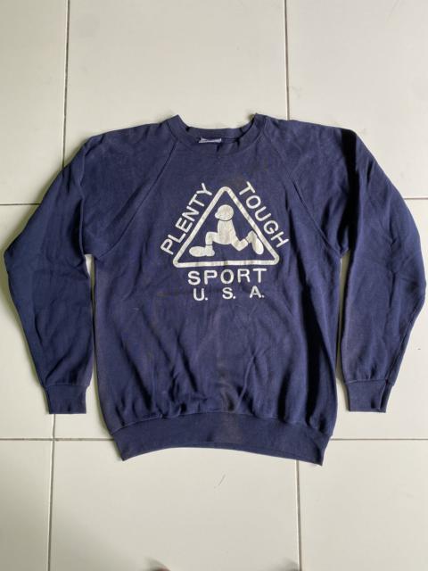 Other Designers Vintage - Plenty tough Sport Usas Sweatshirts Darj Blue