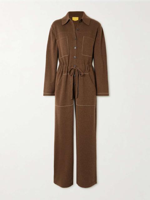 Everywear cashmere jumpsuit Brown