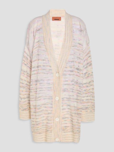 Missoni Space-dyed crochet-knit cardigan