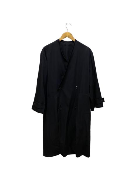 Other Designers Vintage - Workshop by yohji yamamoto collarless double breasted long