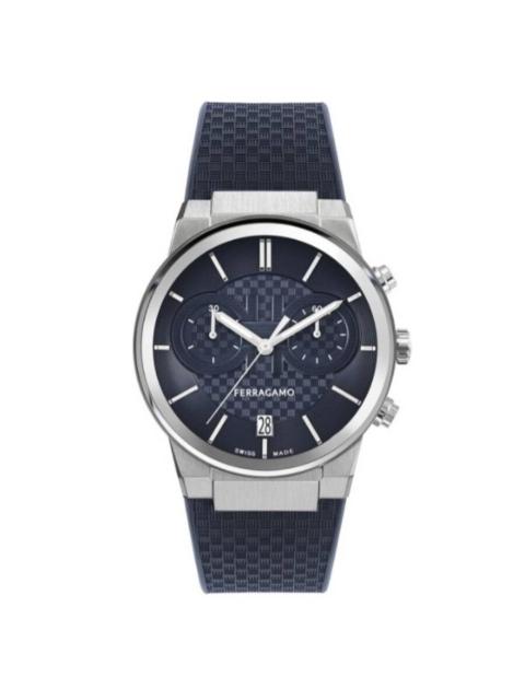 FERRAGAMO Ferragamo Chronograph Quartz Blue Dial Men's Watch SFME00923