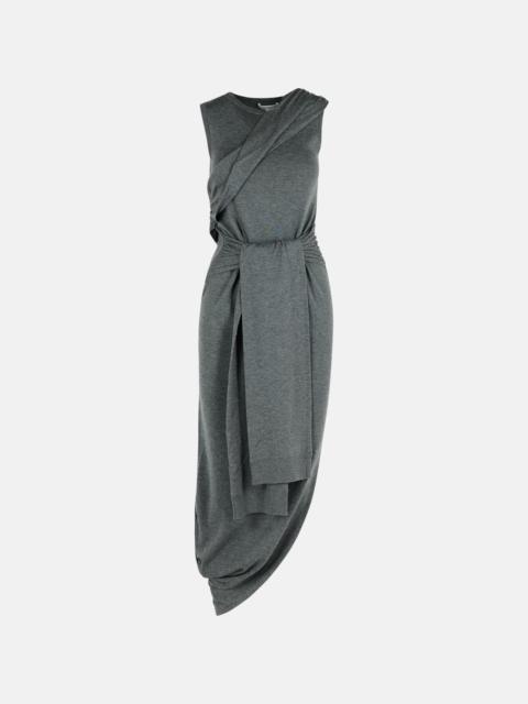 JW Anderson GREY WOOL BLEND DRESS