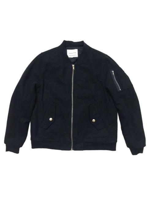 Other Designers Japanese Brand - Sevendays=Sunday Wool Blend Bomber Jacket