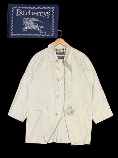 Other Designers Burberry Prorsum - VTG 90s BURBERRY’S TRENCH COAT BEIGE STYLE OVERSIZED