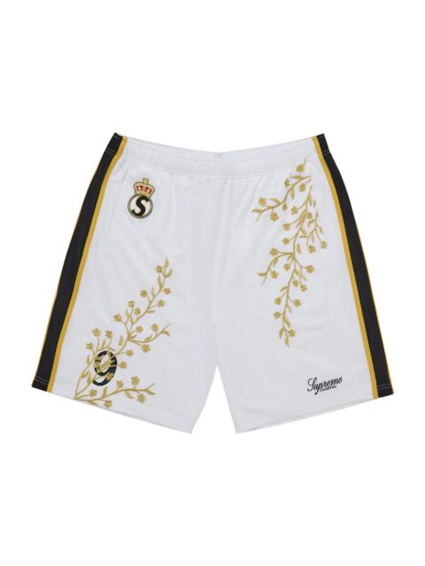 Supreme Supreme Floral Soccer Short White
