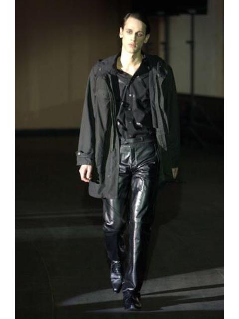 Other Designers Dirk Schonberger - GRAIL leather pants FW04.like Rick Owens or Julius