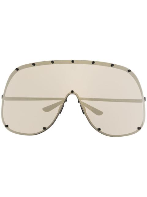 Rick Owens Rick Owens Women Shield Sunglasses