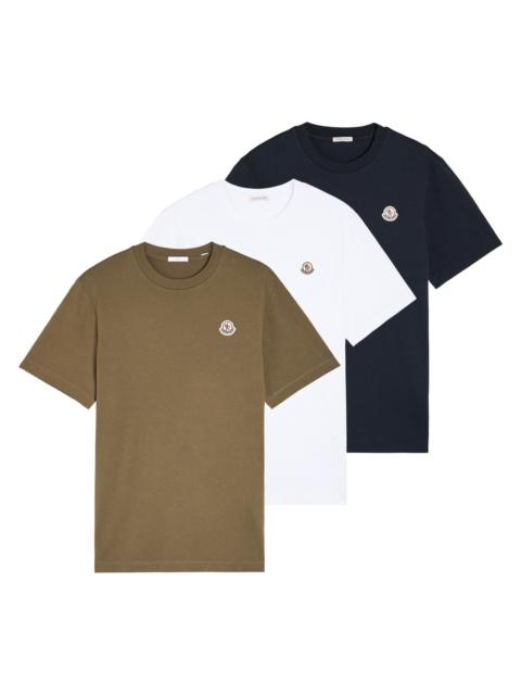 Moncler Moncler Logo Cotton T-shirt