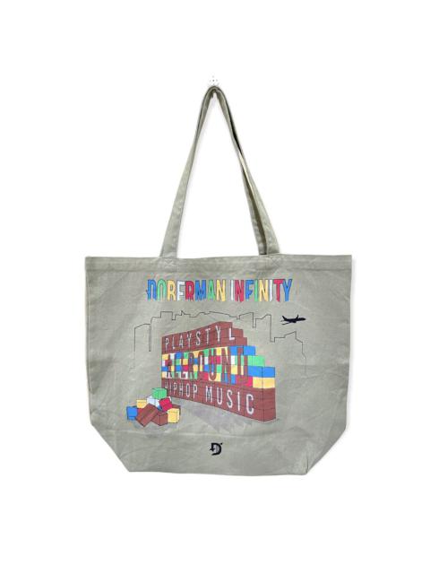 Other Designers Japanese Brand - Doberman Infinity Japanese Hip Hop Band Tote Bag