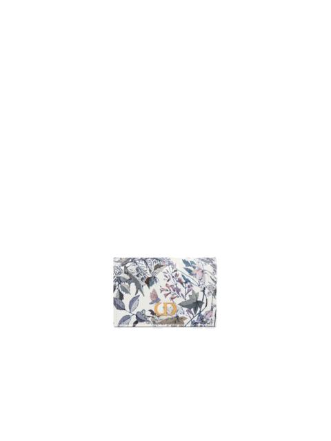 Dior Dior 4 Saisons Hiver Print Caro Glycine Wallet Women